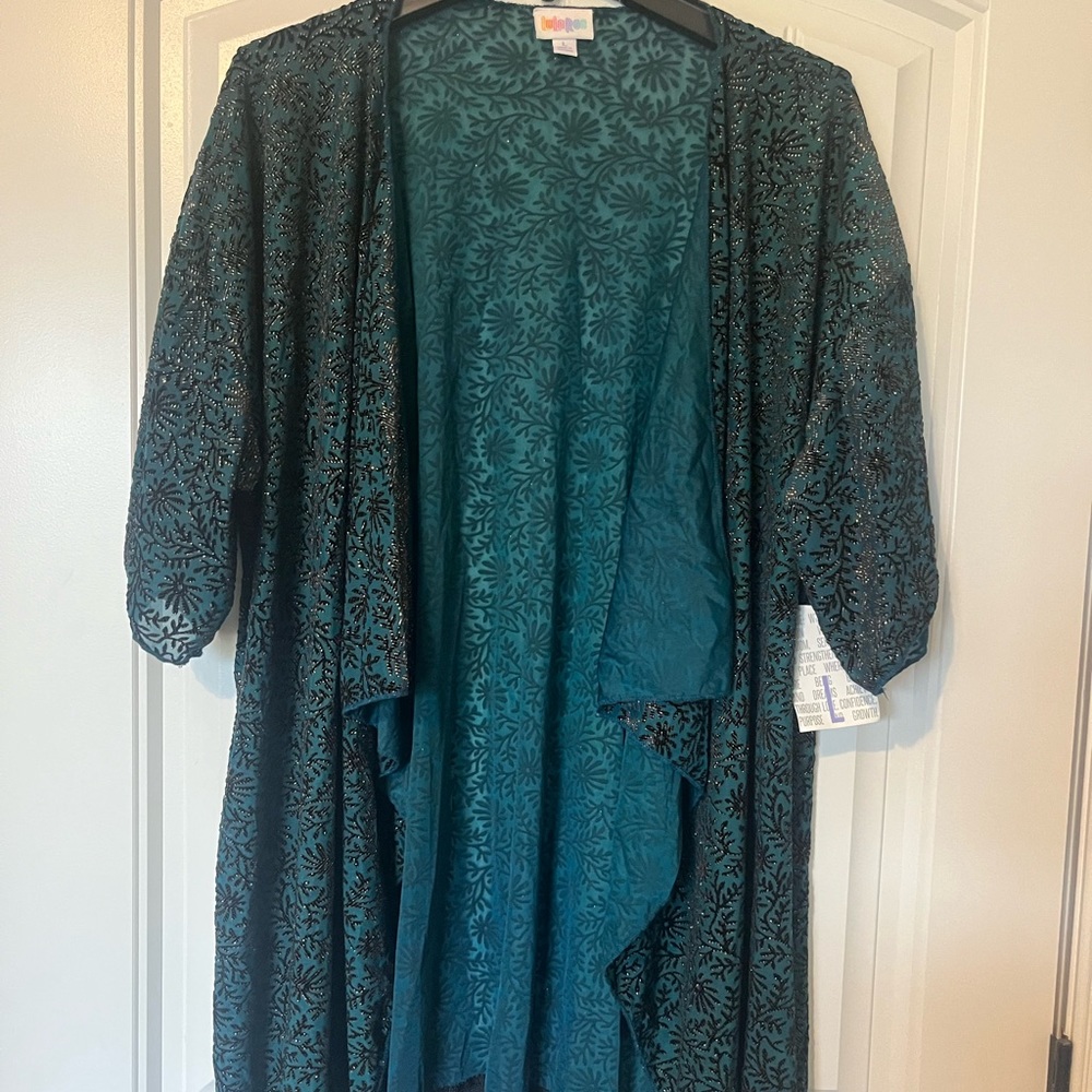 Large Elegant LuLaRoe Monroe Kimono NWT